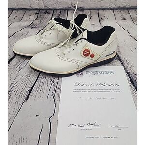 Official LOU BROCK-Owned Vintage Reebok PUMP Golf Shoes Size 11